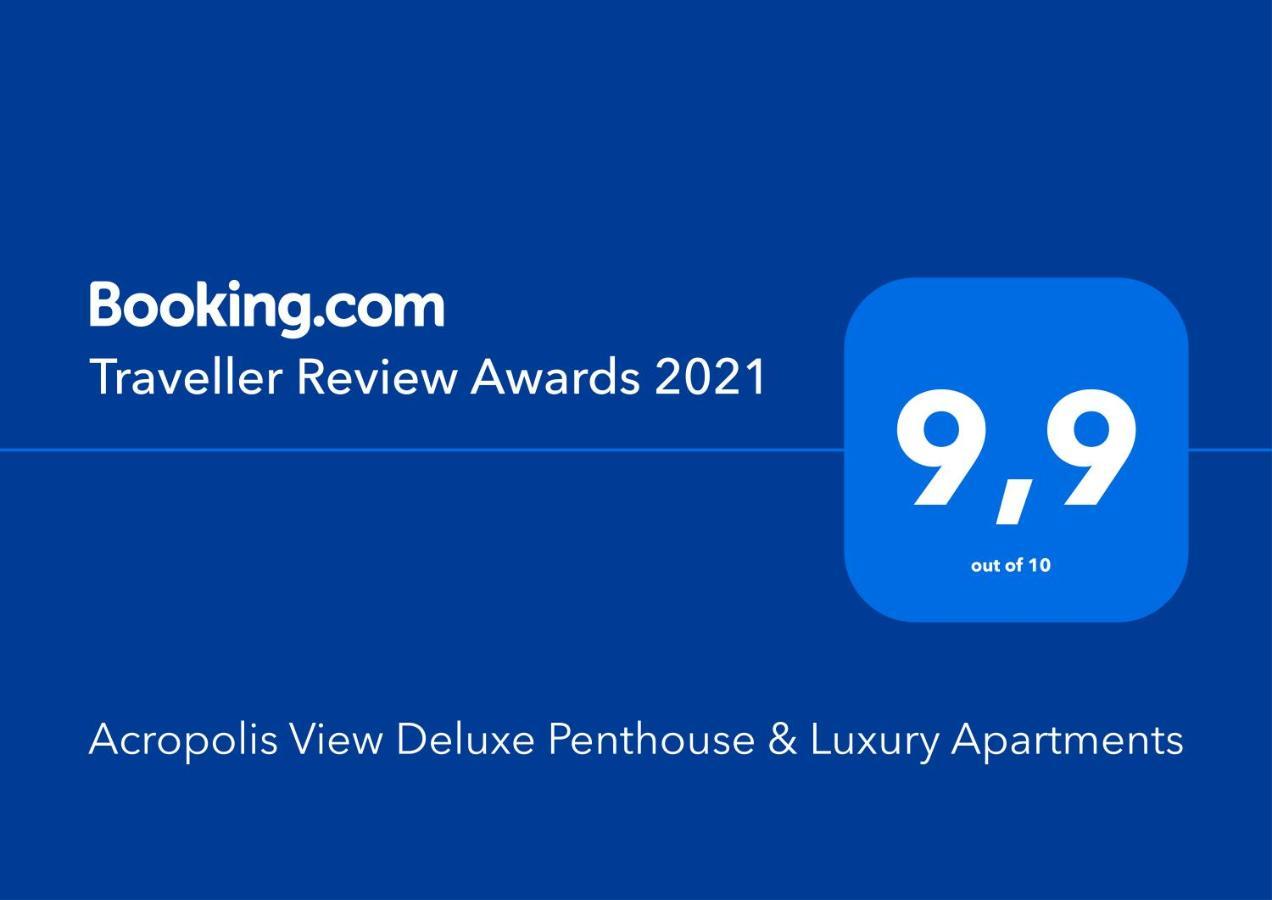 Acropolis View Deluxe Penthouse & Luxury Apartments Atina Dış mekan fotoğraf