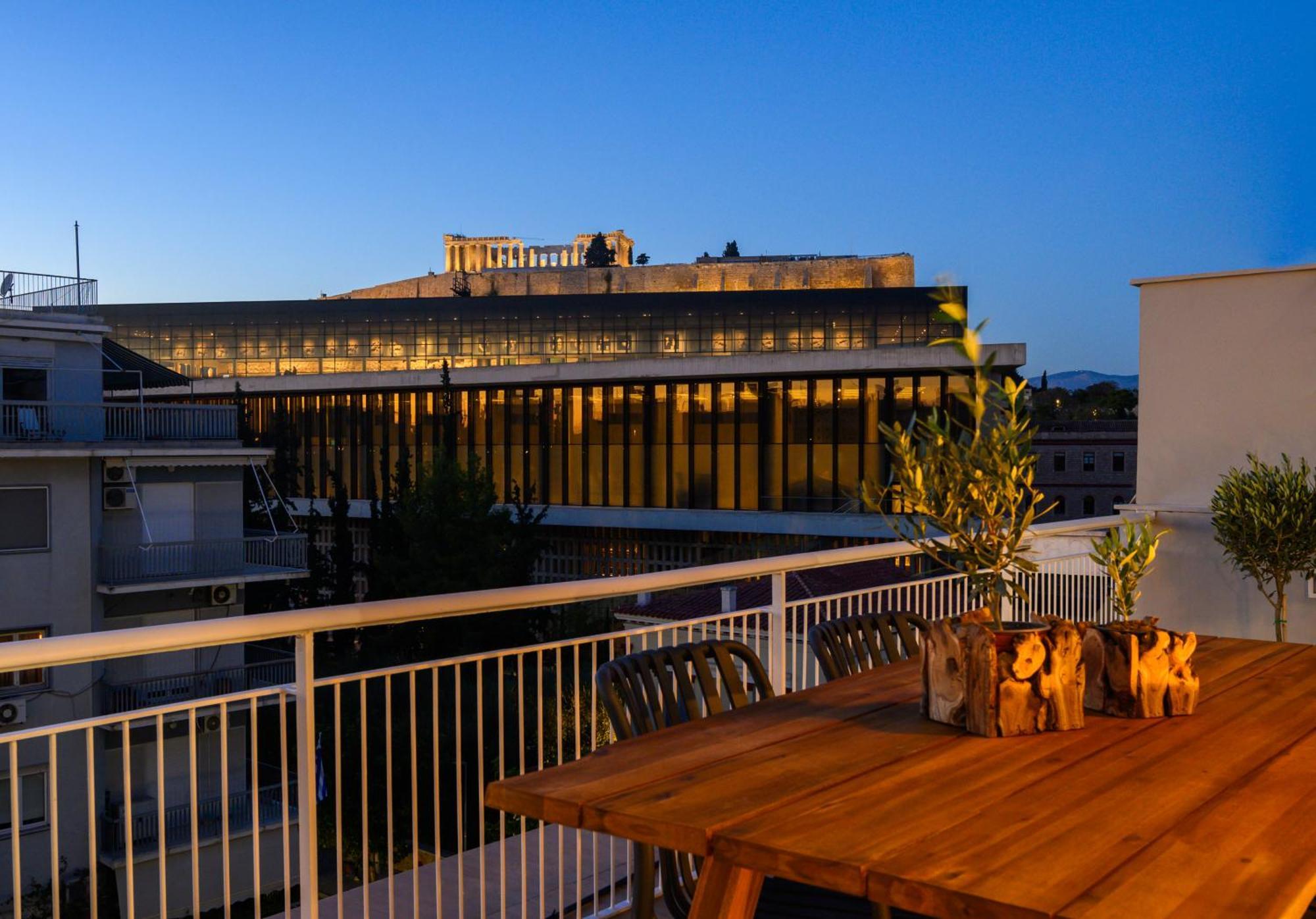 Acropolis View Deluxe Penthouse & Luxury Apartments Atina Oda fotoğraf